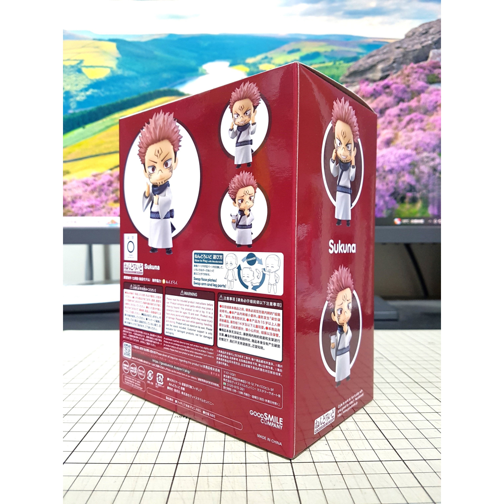 [長夜餘火]免運 現貨24小時出貨 GSC 黏土人 宿儺 1834 咒術迴戰 代理版 全新-細節圖2