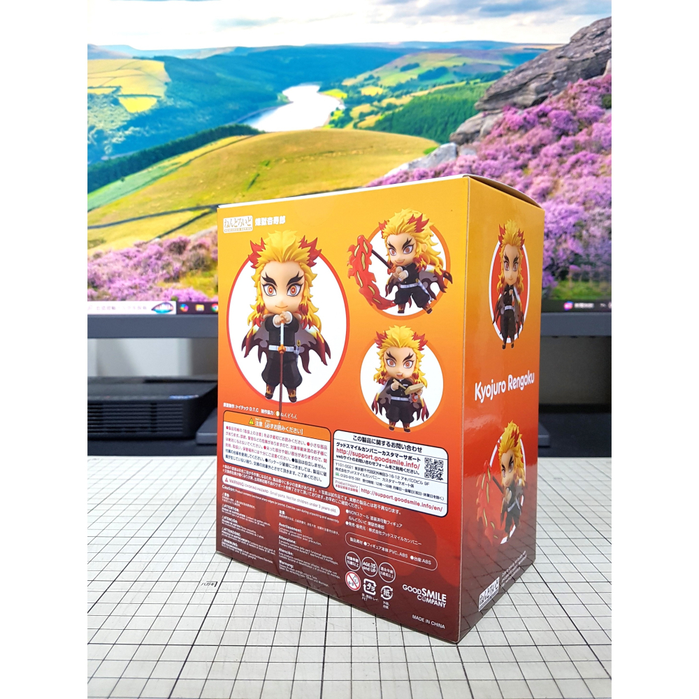 [長夜餘火]免運 現貨24小時出貨 GSC 黏土人 煉獄杏壽郎 炎柱 1541 鬼滅之刃 代理版 全新-細節圖2