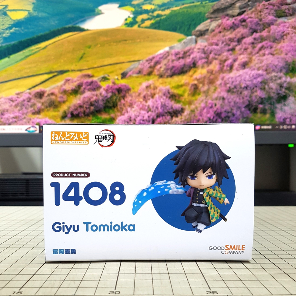 [長夜餘火]免運 現貨24小時出貨 GSC 黏土人 富岡義勇 水柱 1408 鬼滅之刃 代理版 全新-細節圖3