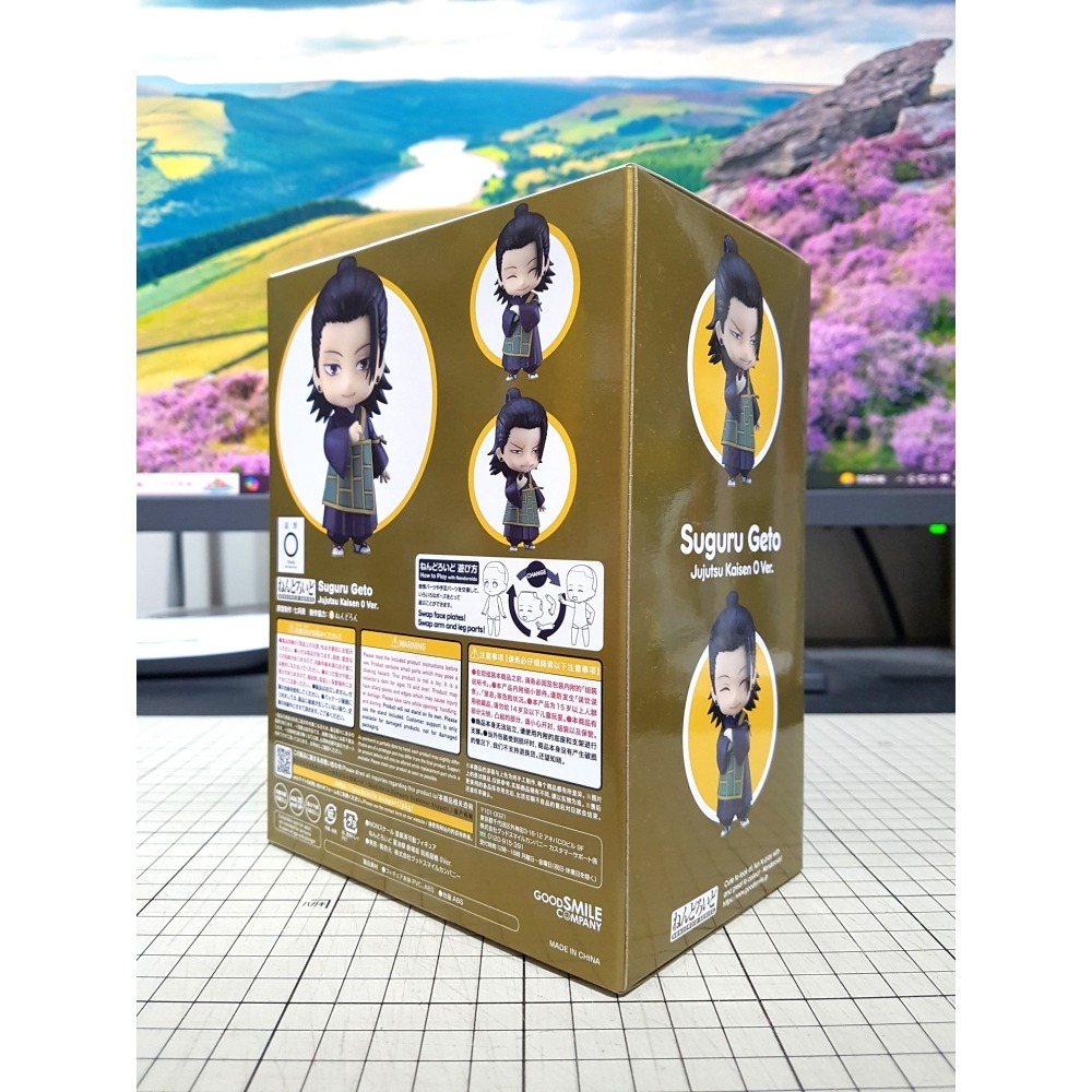 [長夜餘火]免運 現貨24小時出貨 GSC 黏土人 夏油傑 劇場版 咒術迴戰 呪術廻戦 0Ver 1768 代理版 全新-細節圖3