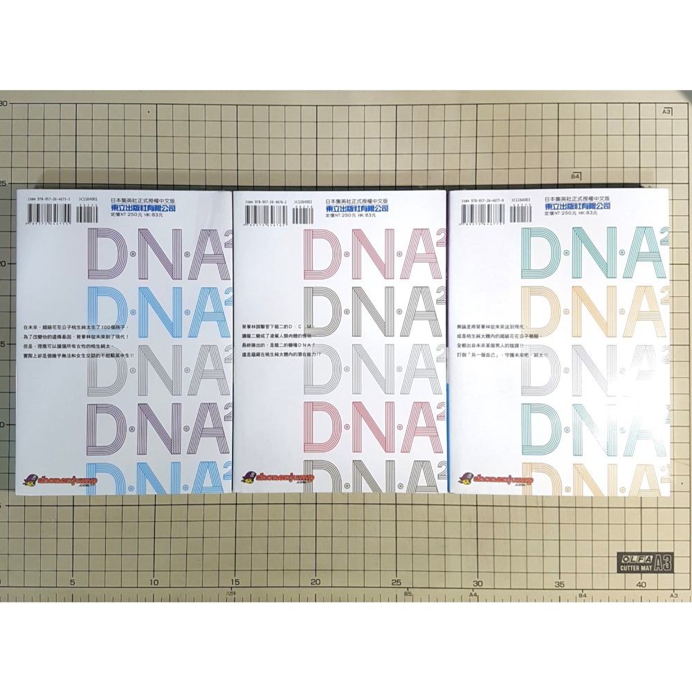 [長夜餘火]免運 現貨24小時出貨 D‧N‧A2 愛藏版 1、2、3 DNA2 愛藏版 1、2、3 桂正和 東立 全新-細節圖2