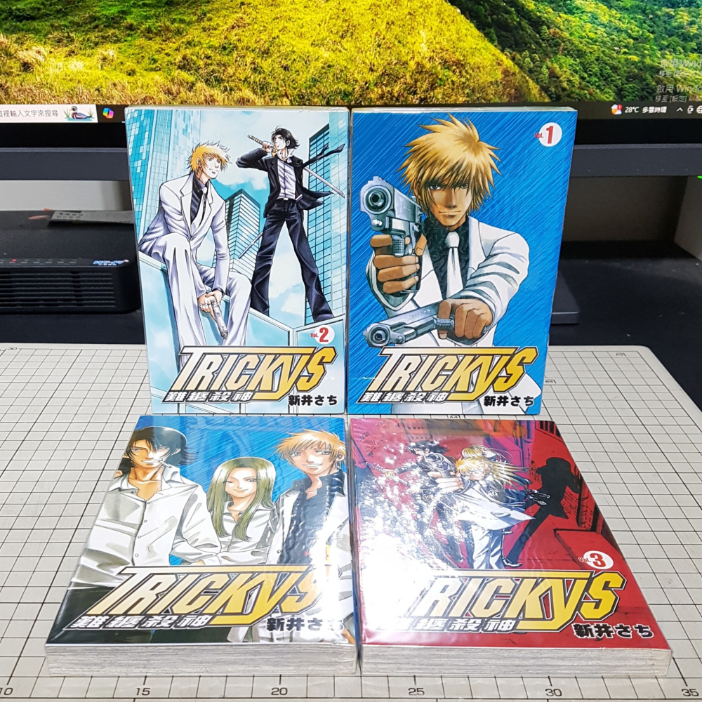 [長夜餘火]免運 現貨24小時出貨 難纏殺神 1~4 新井さち 東立 全首刷 自有書 無章釘-細節圖2