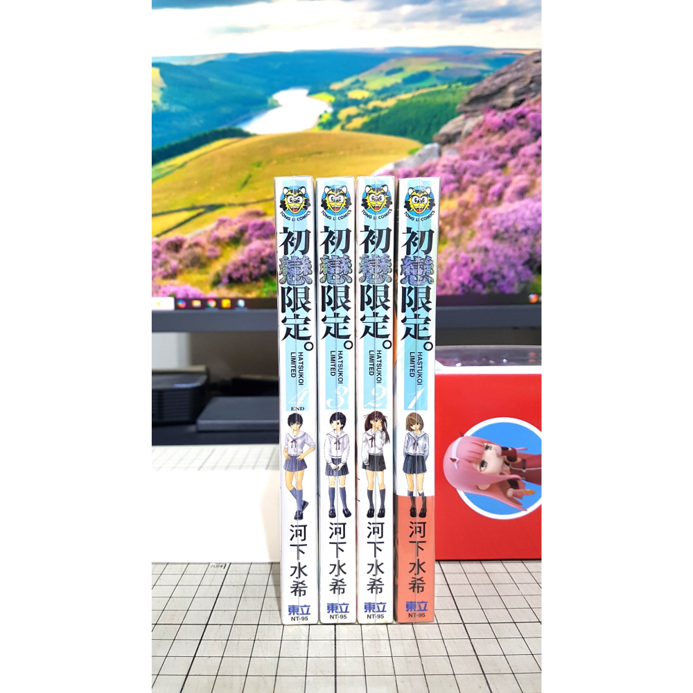 [長夜餘火]免運 現貨24小時出貨 全首刷 初戀限定 1~4END 河下水希 東立 書腰 PVC書籤 自有書 無章釘-細節圖2