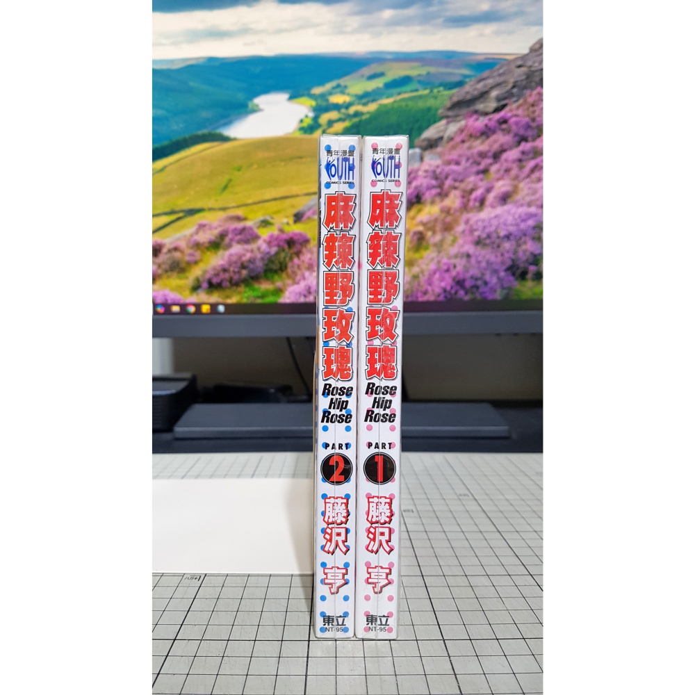 [長夜餘火]免運 現貨24小時出貨 全首刷 麻辣野玫瑰 Rose Hip Rose 1、2 藤澤亨 東立 自有書 無章釘-細節圖3