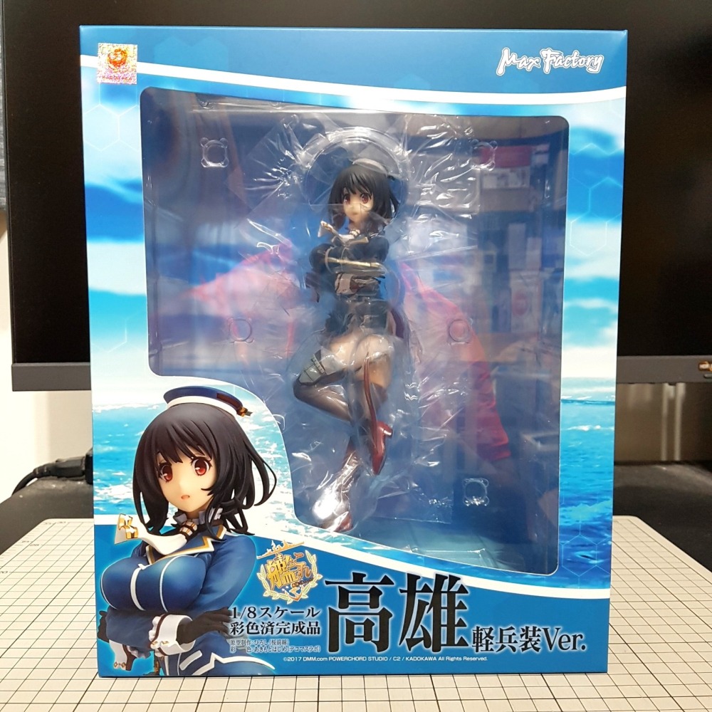[長夜餘火]免運 現貨24小時出貨 MaxFactory 高雄 輕兵裝Ver. 艦隊Collection 代理版 已拆