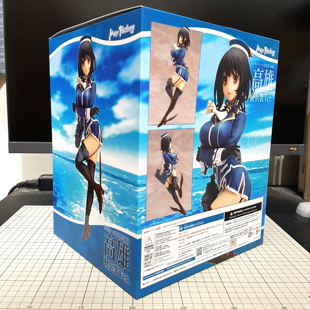 [長夜餘火]免運 現貨24小時出貨 MaxFactory 高雄 輕兵裝Ver. 艦隊Collection 代理版 已拆-細節圖3