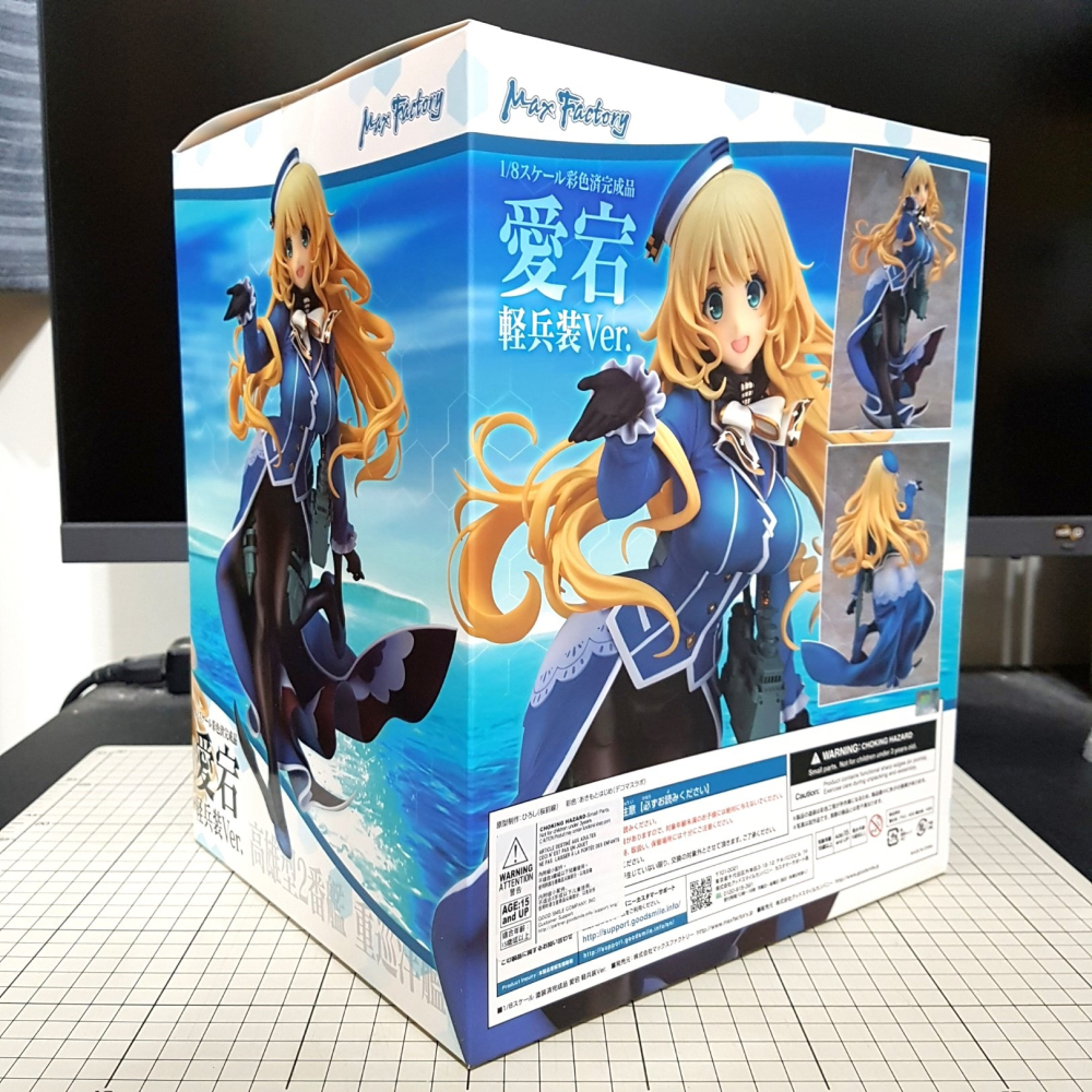 [長夜餘火]免運 現貨24小時出貨 MaxFactory 愛宕 輕兵裝Ver. 艦隊Collection 已拆封-細節圖2