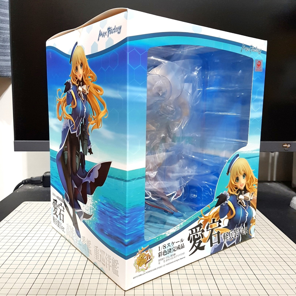 [長夜餘火]免運 現貨24小時出貨 MaxFactory 愛宕 輕兵裝Ver. 艦隊Collection 已拆封-細節圖3