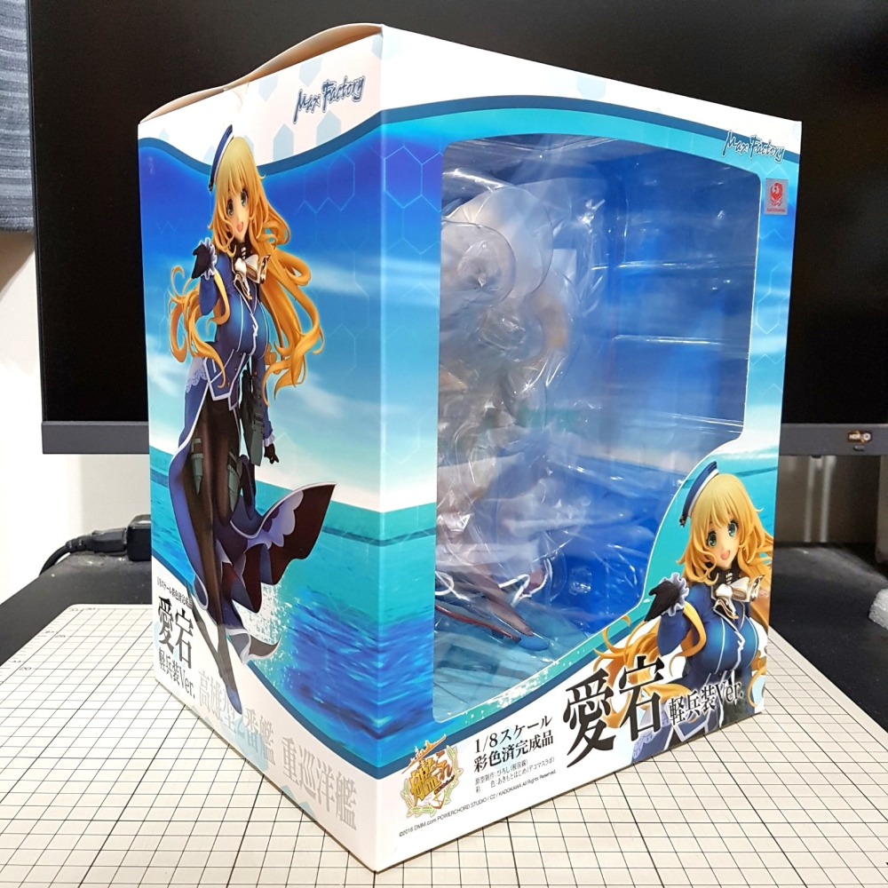 [長夜餘火]免運 現貨24小時出貨 MaxFactory 愛宕 輕兵裝Ver. 艦隊Collection 已拆封-細節圖3