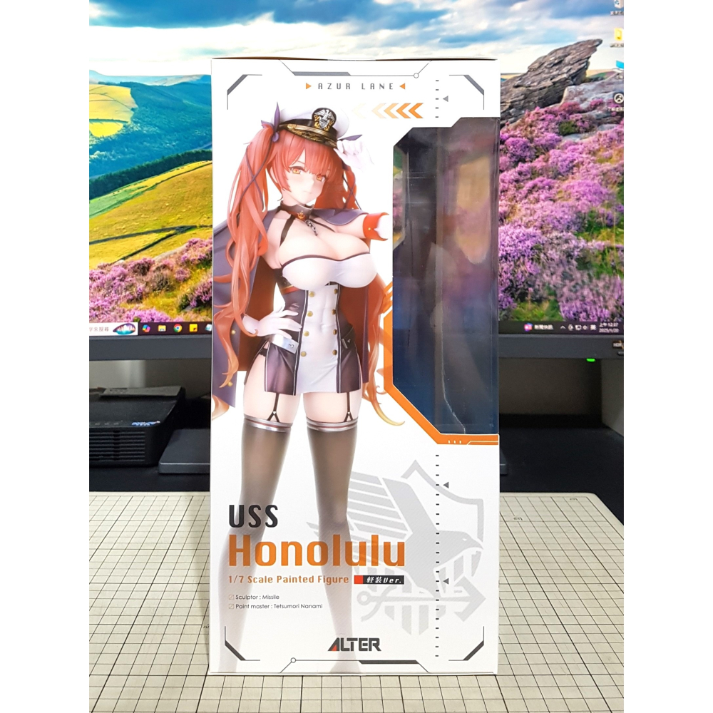 [長夜餘火]免運 現貨24小時出貨 ALTER 碧藍航線 火奴魯魯 輕裝Ver. 1/7 檀香山號 代理版 全新-細節圖2