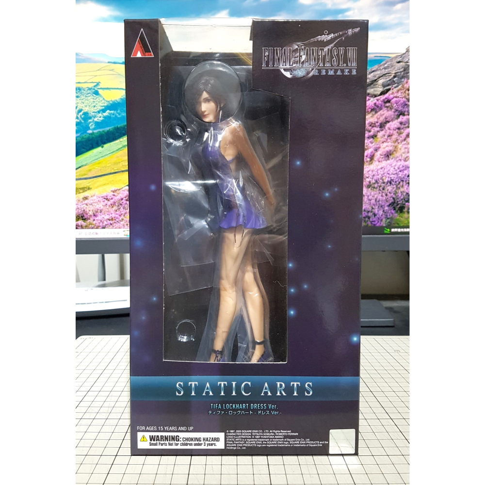 [長夜餘火]免運 現貨24小時出貨 SQUARE ENIX SE 蒂法 禮服版 FF7 太空戰士7 重製版 全新-細節圖2