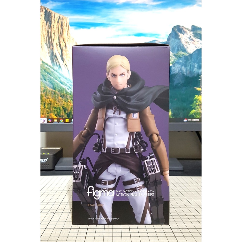 [長夜餘火]免運 現貨24小時出貨 MaxFactory figma 艾爾文 史密斯 進擊的巨人 代理版 全新-細節圖3