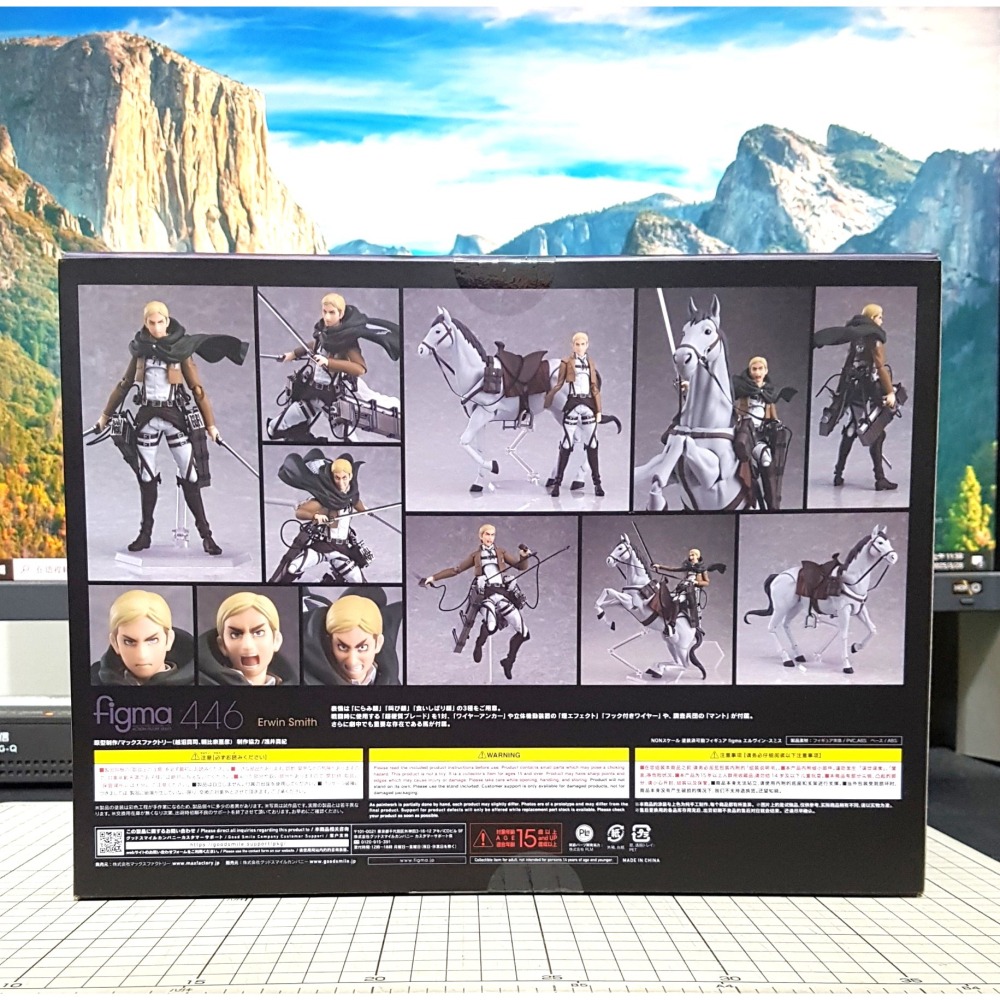 [長夜餘火]免運 現貨24小時出貨 MaxFactory figma 艾爾文 史密斯 進擊的巨人 代理版 全新-細節圖4