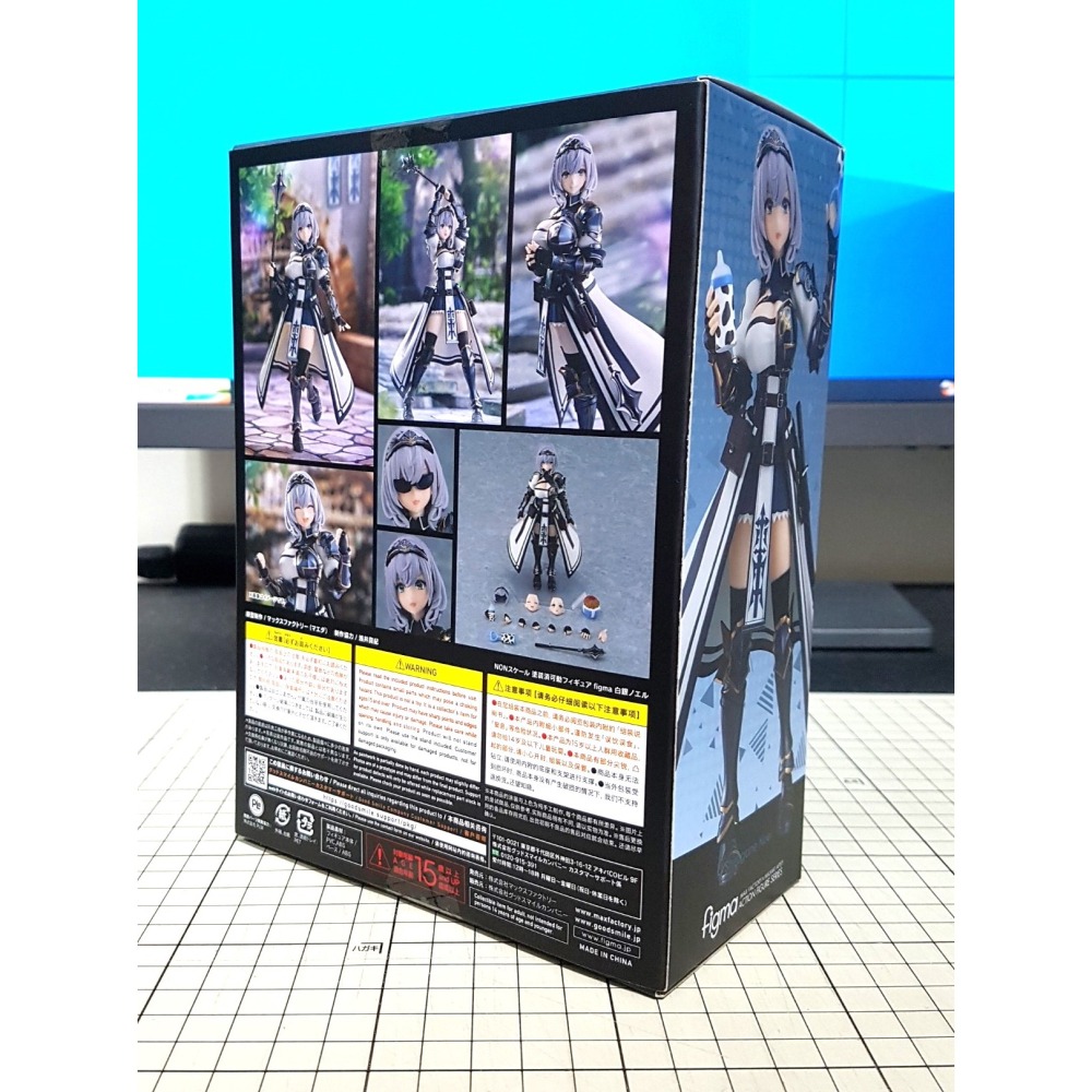 [長夜餘火]免運 現貨24小時出貨 MaxFactory Figma 白銀諾艾爾 565 hololive 代理版 全新-細節圖2