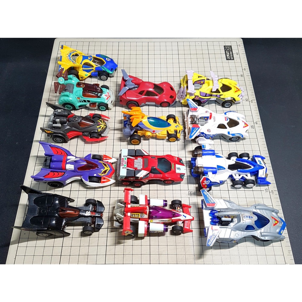 [長夜]免運 現貨 TAKARA 閃電霹靂車 迴力車 超級阿斯拉 阿斯拉 史培利昂 美洲豹 拯夜號 13輛 正版 澳門製-細節圖2