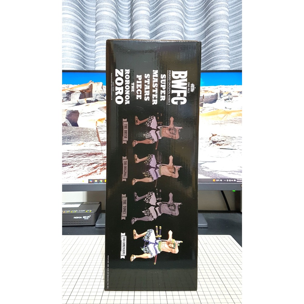 [長夜餘火]免運 現貨24小時出貨 BWFC SMSP 索隆 2D  漫畫色 海賊王 造型王頂上決戰3 代理版 全新-細節圖2