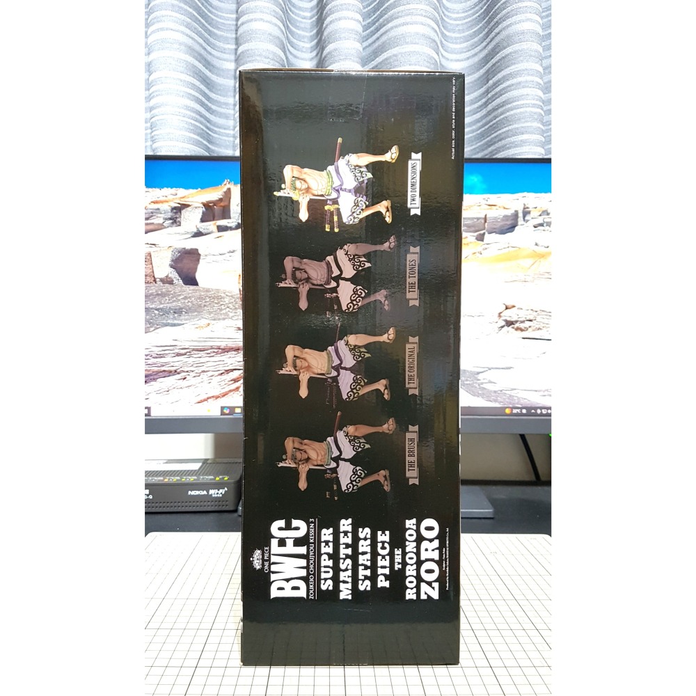 [長夜餘火]免運 現貨24小時出貨 BWFC SMSP 索隆 2D  漫畫色 海賊王 造型王頂上決戰3 代理版 全新-細節圖4