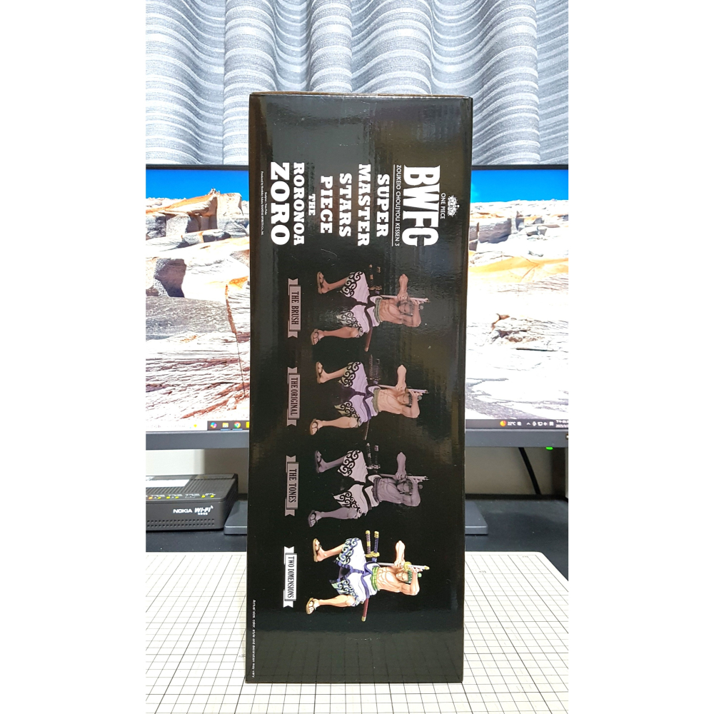 [長夜餘火]免運 現貨24小時出貨 BWFC 索隆 2D 漫畫色 海賊王 造型王頂上決戰3 SMSP 代理版 全新-細節圖2