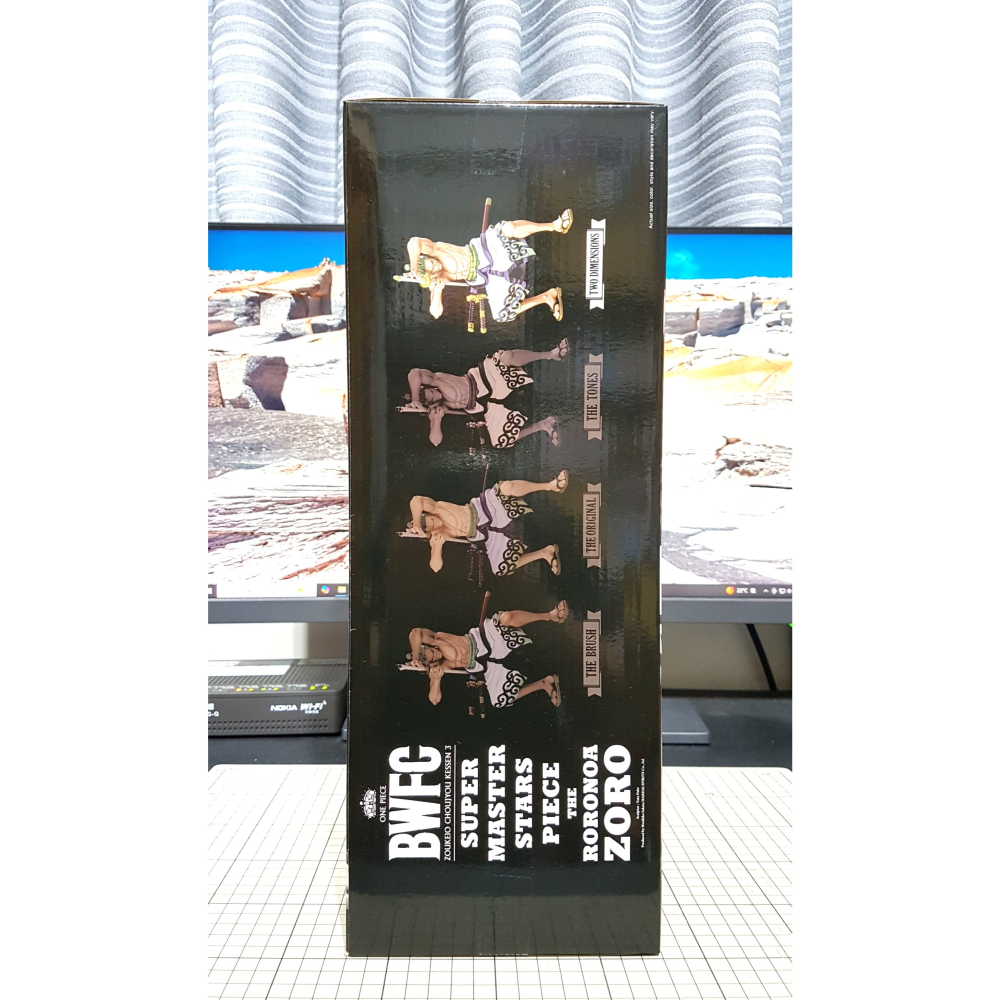 [長夜餘火]免運 現貨24小時出貨 BWFC 索隆 2D 漫畫色 海賊王 造型王頂上決戰3 SMSP 代理版 全新-細節圖4