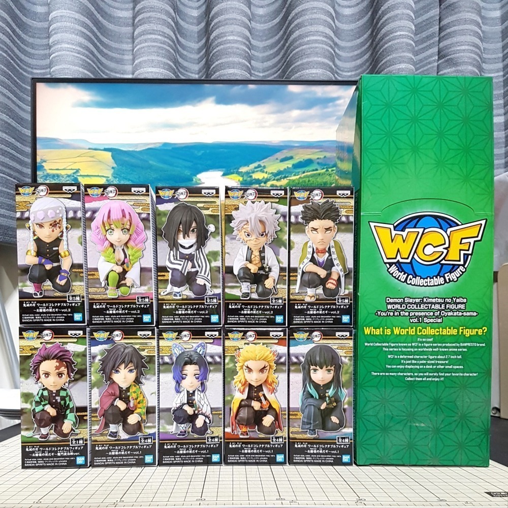 [長夜餘火]免運 現貨24小時出貨 WCF 在主公大人面前 Vol.1+Vol.2 水柱 霞柱 炭治郎 岩柱 蛇柱 鬼滅-細節圖2