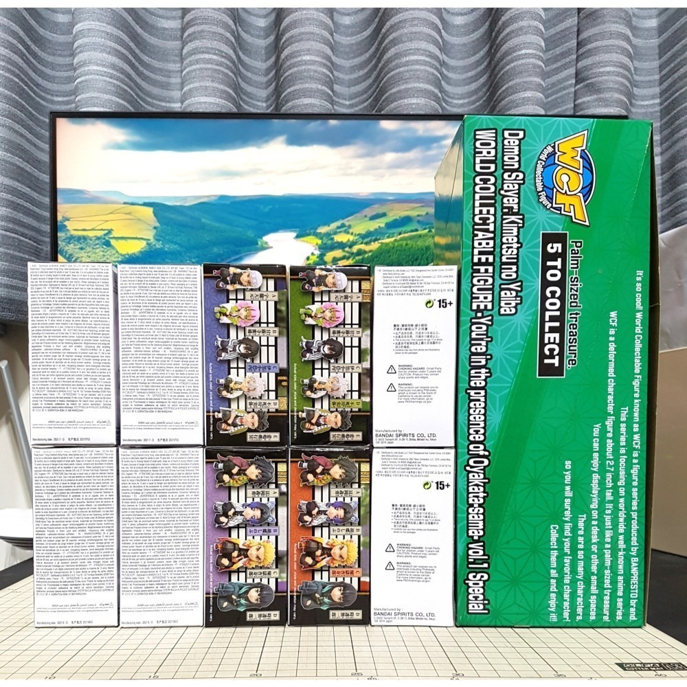 [長夜餘火]免運 現貨24小時出貨 WCF 在主公大人面前 Vol.1+Vol.2 水柱 霞柱 炭治郎 岩柱 蛇柱 鬼滅-細節圖3