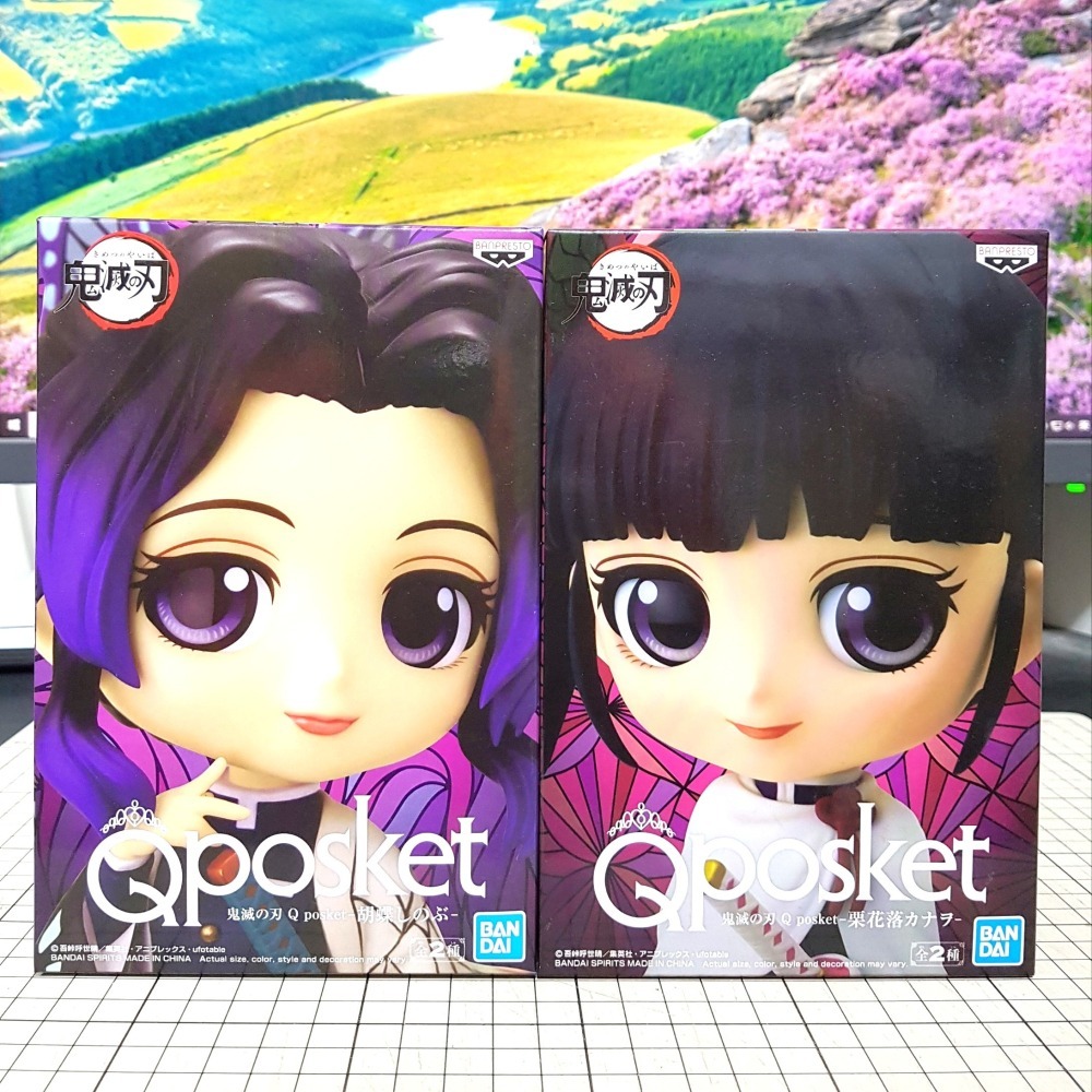 [長夜餘火]免運 現貨24小時出貨 Qposket 胡蝶忍、栗花落香奈乎 蝴蝶忍 鬼滅之刃 代理版 全新-細節圖3