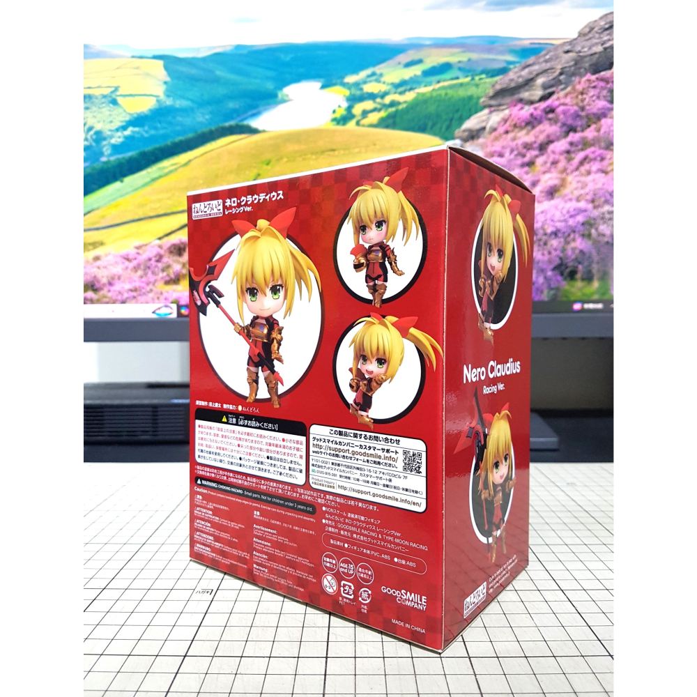 [長夜餘火]免運 現貨24小時出貨 GSC 黏土人 尼祿 克勞狄烏斯 RACING 賽車女郎 紅賽巴 代理版 全新-細節圖2
