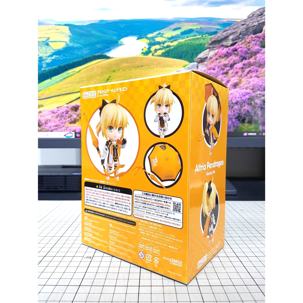 [長夜餘火]免運 現貨24小時出貨 GSC 黏土人 阿爾托莉亞 RACING Ver. 1177 代理版 全新-細節圖2