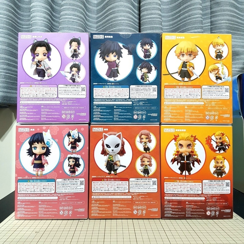 [長夜餘火]免運 現貨 GSC 黏土人 我妻善逸 煉獄杏壽郎 富岡義勇 胡蝶忍 錆兔 真菰 鬼滅之刃 炎柱 水柱 蟲柱-細節圖3