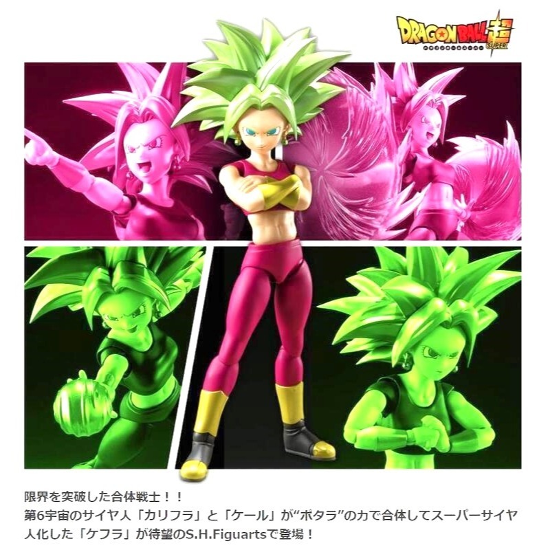 [長夜]免運 現貨24小時出 S.H.Figuarts SHF 凱芙拉 七龍珠超 代理版 魂商店限定 聯合報 鳥山明特輯-細節圖4