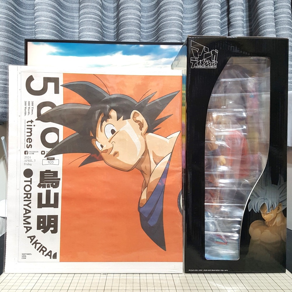 [長夜餘火]免運 現貨 代理版 Grandista 自在極意功 孫悟空 2D 漫畫色 七龍珠 聯合報 鳥山明特輯-細節圖4