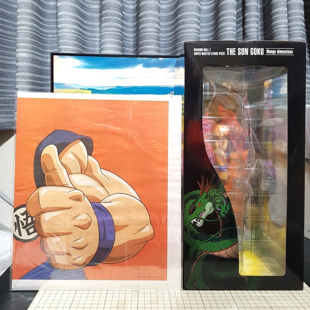 [長夜餘火]免運 現貨 BANPRESTO SMSP 孫悟空 2D 漫畫色 超級賽亞人 代理版 聯合報 鳥山明特輯-細節圖4
