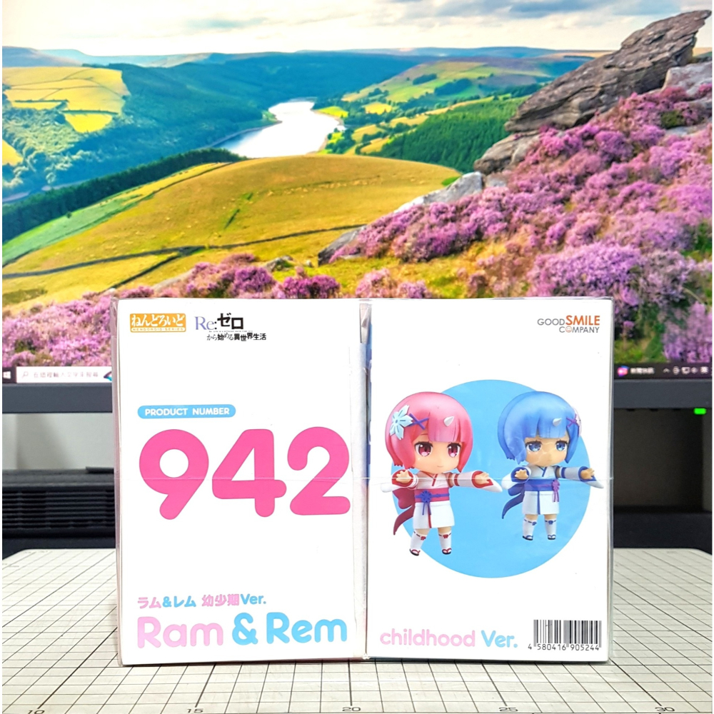 [長夜餘火]免運 現貨24小時出貨 日版 黏土人 拉姆＆雷姆 幼年Ver. 942 Re:從零開始的異世界生活 全新-細節圖5