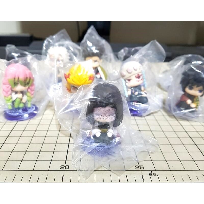 [長夜餘火]免運 現貨 BANDAI 鬼滅之刃 坐姿 P4 P5 第四彈 第五彈 柱合會議 蟲柱、蛇柱、戀柱、風柱、岩柱-細節圖4