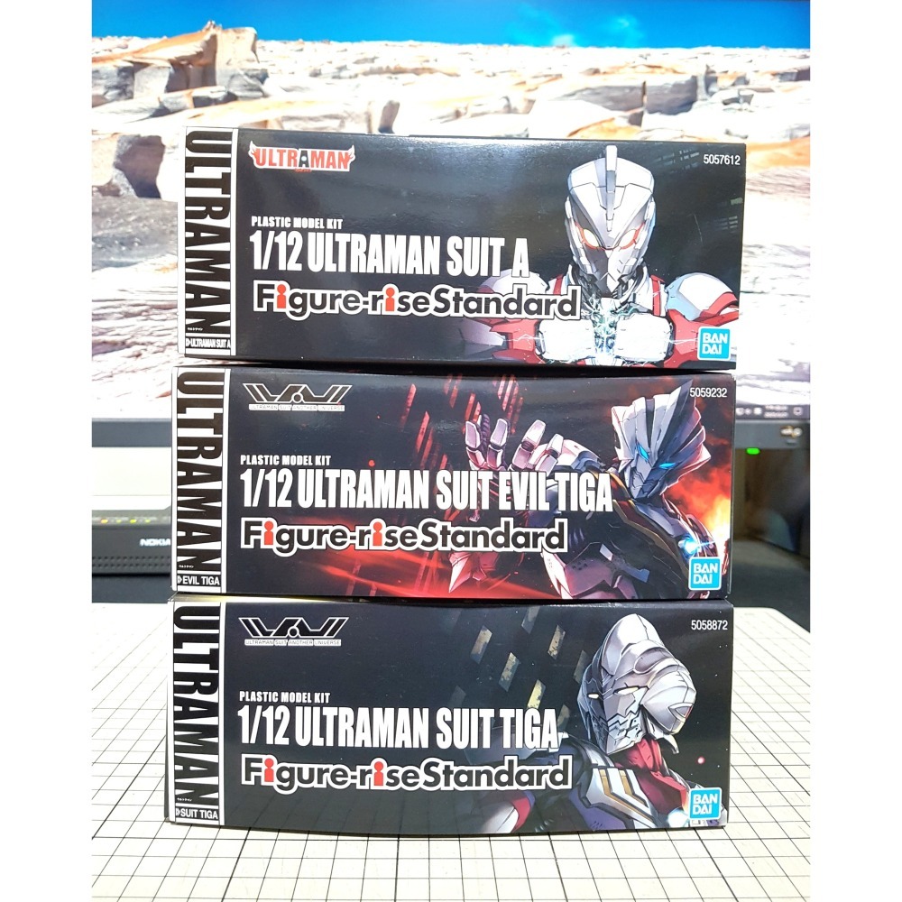 [長夜]免運 現貨 Figure-rise Standard frs 迪卡、邪惡迪卡、SUIT A 超人力霸王 已組裝-細節圖5