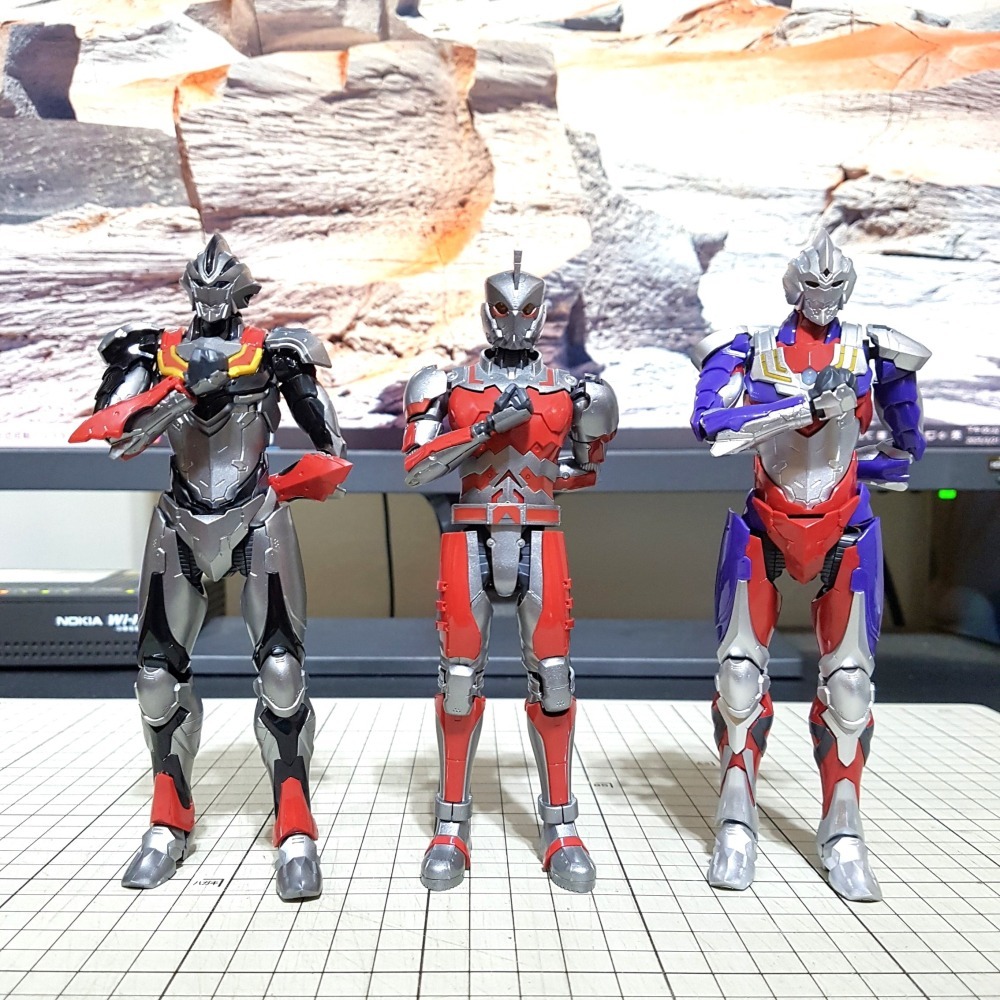 [長夜]免運 現貨 Figure-rise Standard frs 迪卡、邪惡迪卡、SUIT A 超人力霸王 已組裝-細節圖7