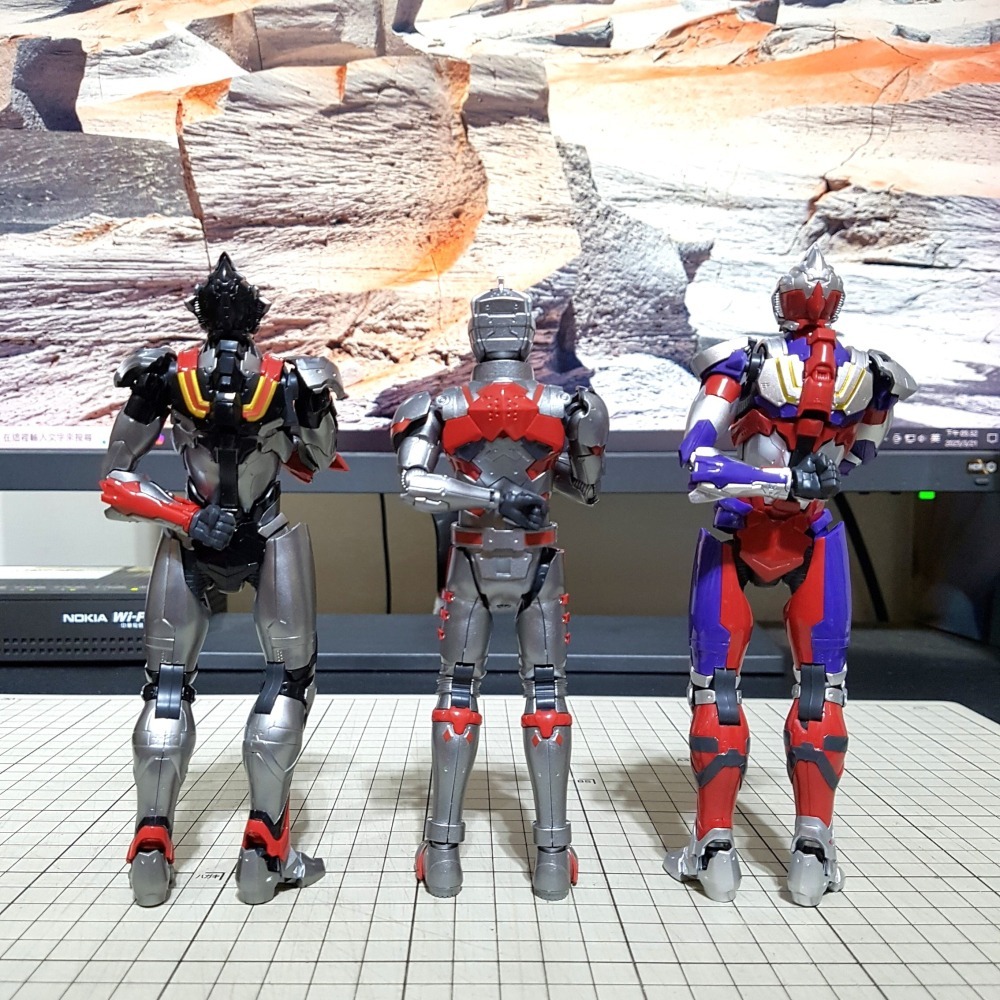 [長夜]免運 現貨 Figure-rise Standard frs 迪卡、邪惡迪卡、SUIT A 超人力霸王 已組裝-細節圖8