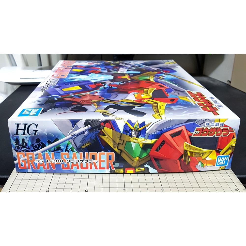 [長夜餘火]免運 現貨24小時出貨 BANDAI HG 格蘭修羅 1/300 熱血最強 大地龍金剛 萬代 全新-細節圖3