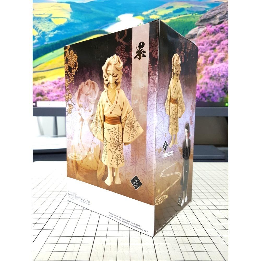 [長夜餘火]免運 現貨24小時出貨 BANPRESTO 鬼之裝 參之型 A 累 異色 下弦之伍 鬼滅之刃 代理版 全新-細節圖2