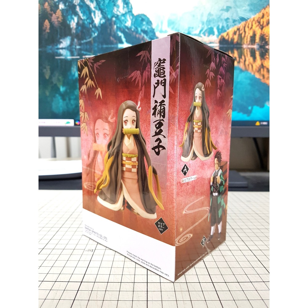 [長夜餘火]免運 現貨24小時出貨 BANPRESTO 絆之裝 拾捌之型 A 竈門禰豆子 異色 鬼滅之刃 代理版 全新-細節圖2