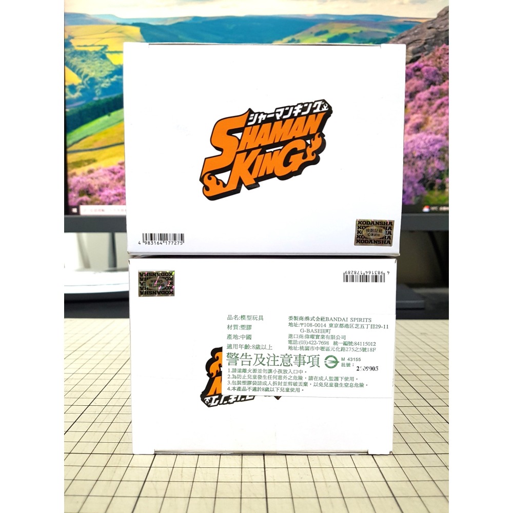 [長夜餘火]免運 現貨24小時出貨 BANPRESTO 恐山安娜 麻倉葉 通靈王 通靈童子 代理版 全新-細節圖5