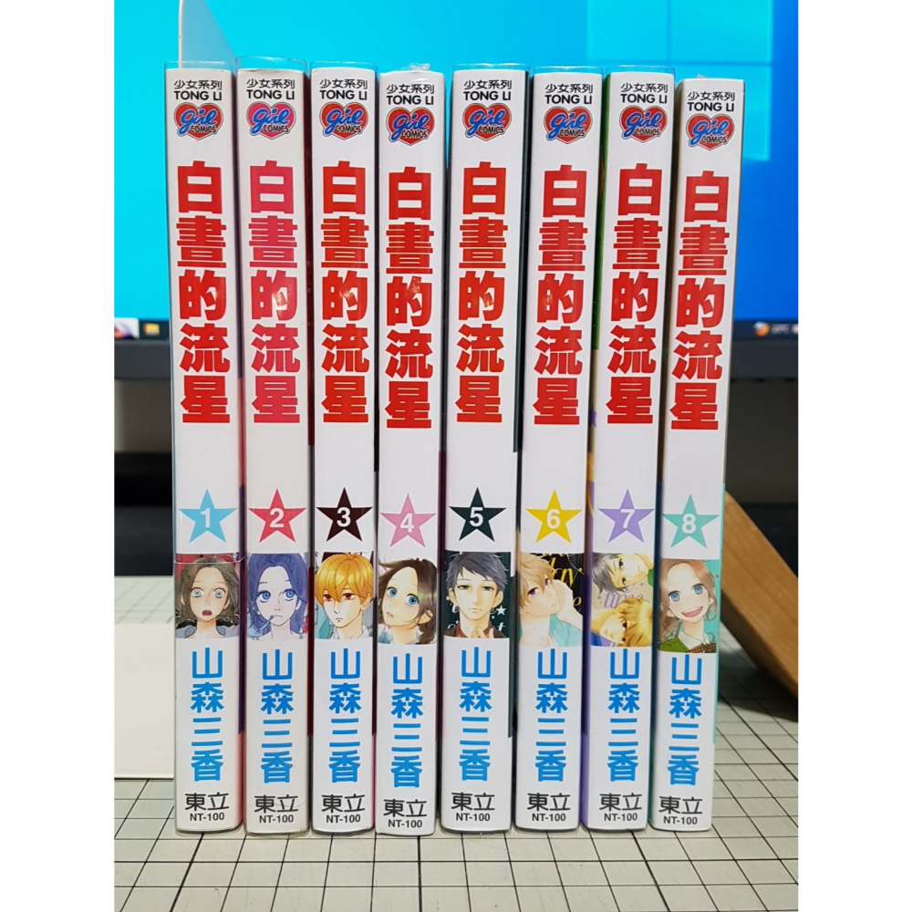 [長夜餘火]現貨 白晝的流星 1、2、3、4、5、6、7、8、9、10、11、12 全新+自有無章釘 首刷書腰 山森三香-細節圖3