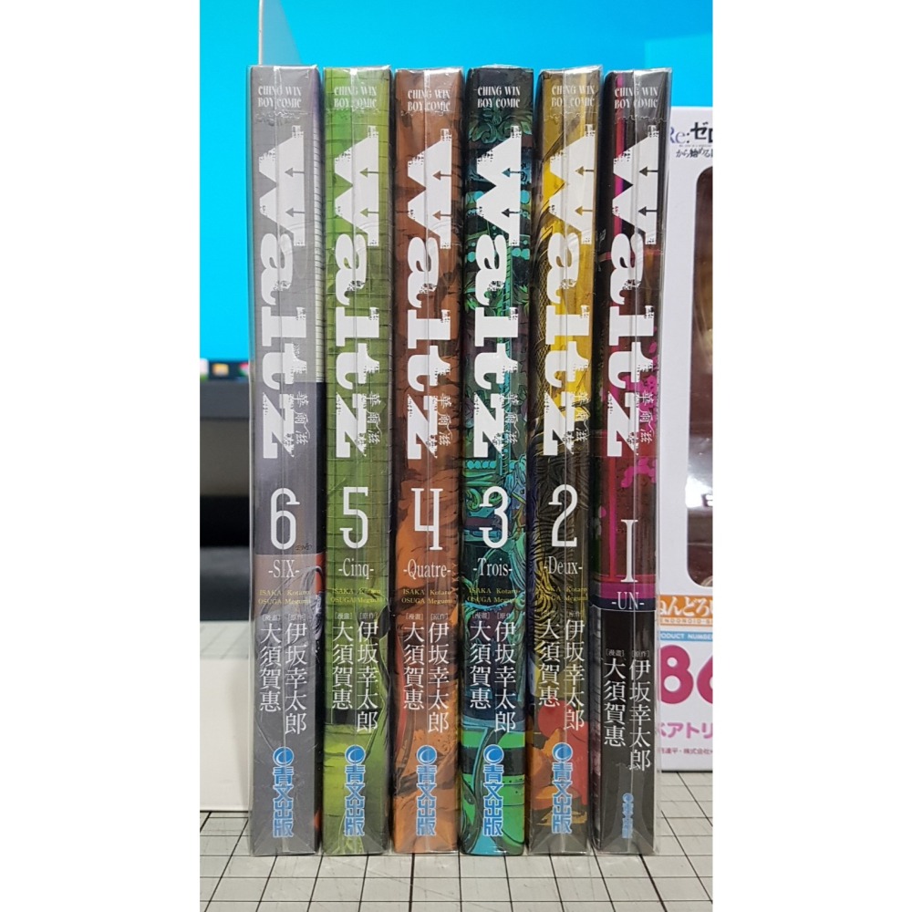 [長夜餘火]現貨 華爾滋 Waltz 1、2、3、4、5、6 自有書 無章釘 首刷書腰 伊坂幸太郎 大須賀惠 青文-細節圖3