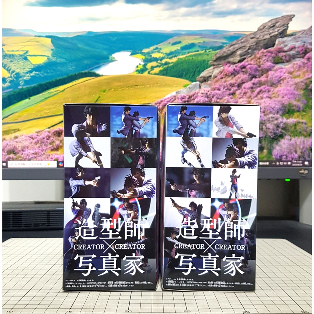 [長夜餘火]免運 現貨24小時出貨 BANPRESTO 城市獵人 劇場版 冴羽獠 槙村香 造型師×寫真家 已拆封-細節圖2