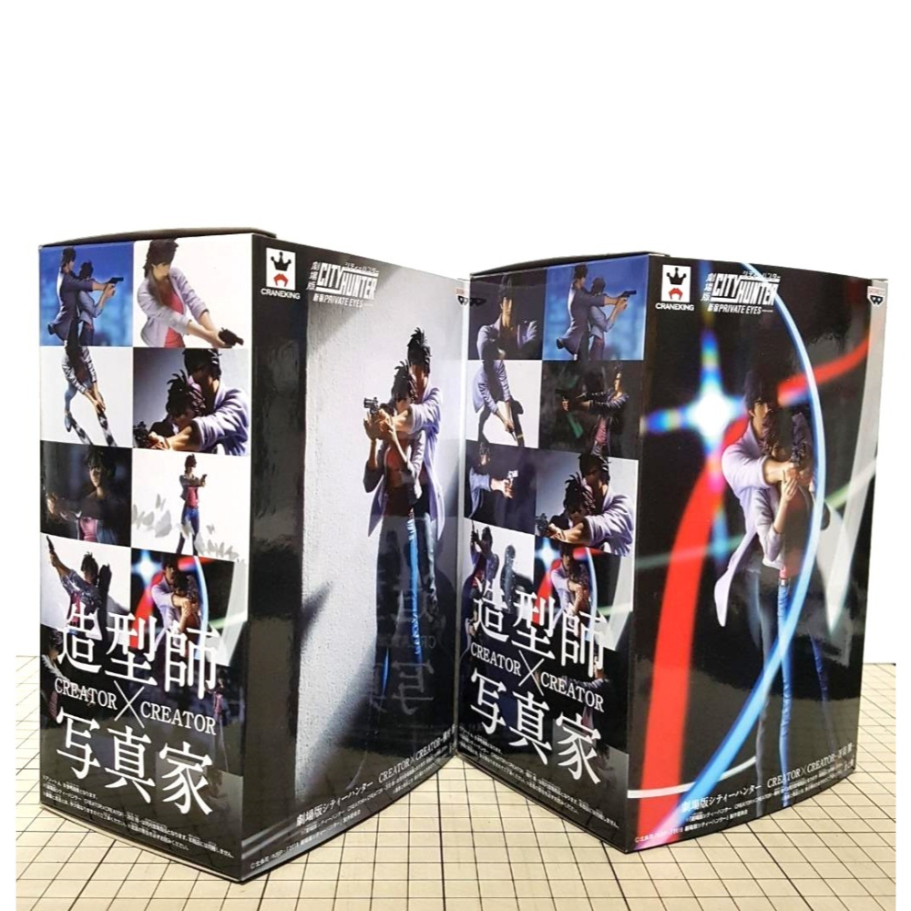 [長夜餘火]免運 現貨 代理版 Banpresto 城市獵人 冴羽獠 槙村香 C×C 造型師×寫真家 景品 已拆封-細節圖2