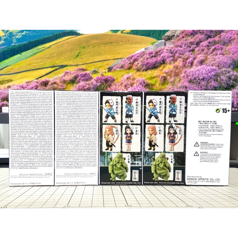 [長夜餘火]免運 現貨 WCF 鬼滅之刃 vol.1 最終選別 最終選拔 鱗瀧左近次、錆兔、真菰、炭治郎、手鬼 全新-細節圖4