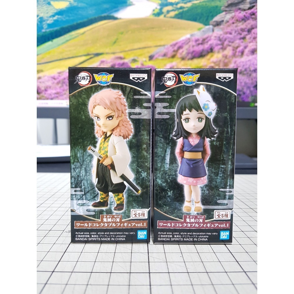 [長夜餘火]免運 現貨 WCF 鬼滅之刃 vol.1 最終選別 最終選拔 鱗瀧左近次、錆兔、真菰、炭治郎、手鬼 全新-細節圖6