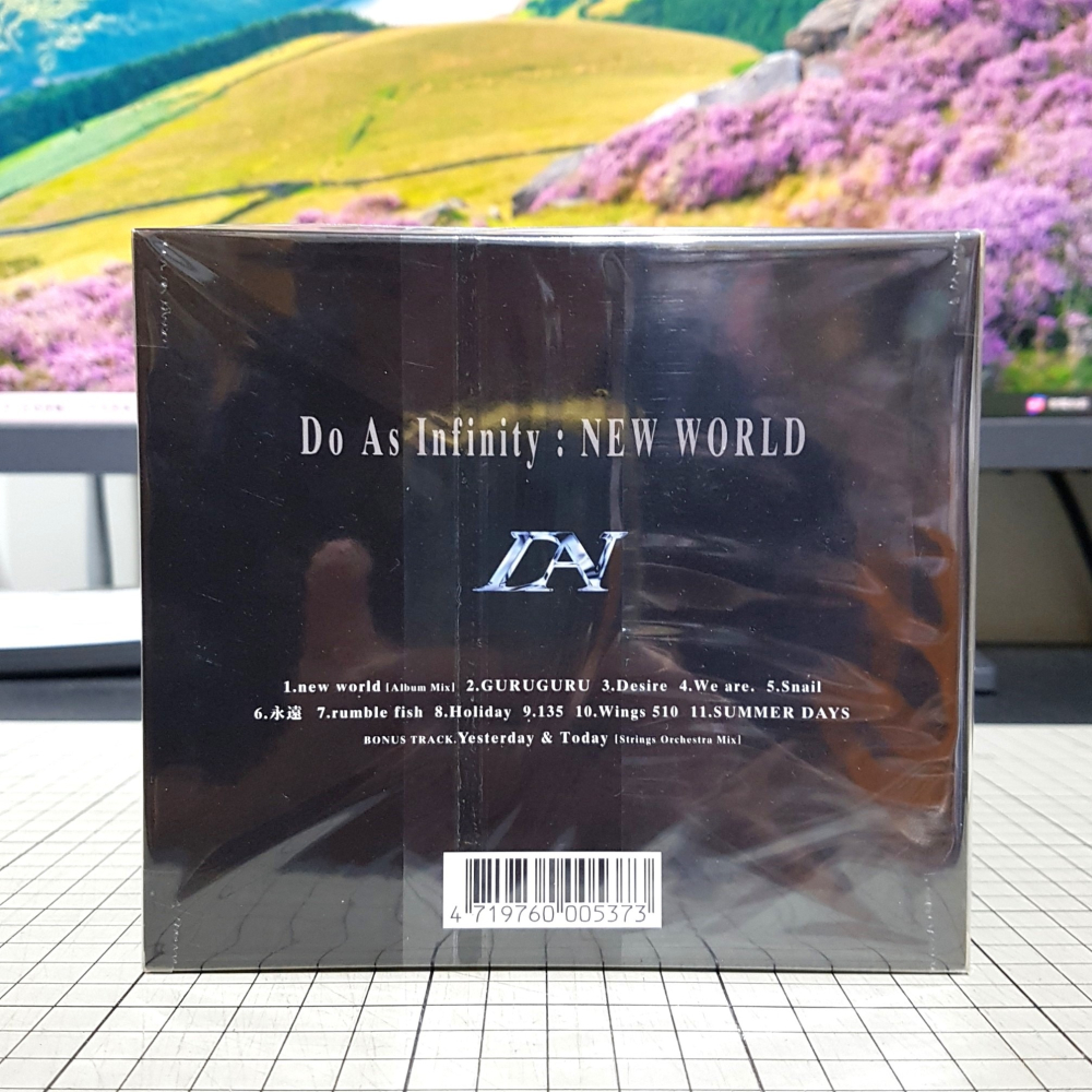[長夜餘火]免運 現貨 D.A.I Do As Infinity NEW WORLD 大無限樂團 新世界 側標 已拆封-細節圖2