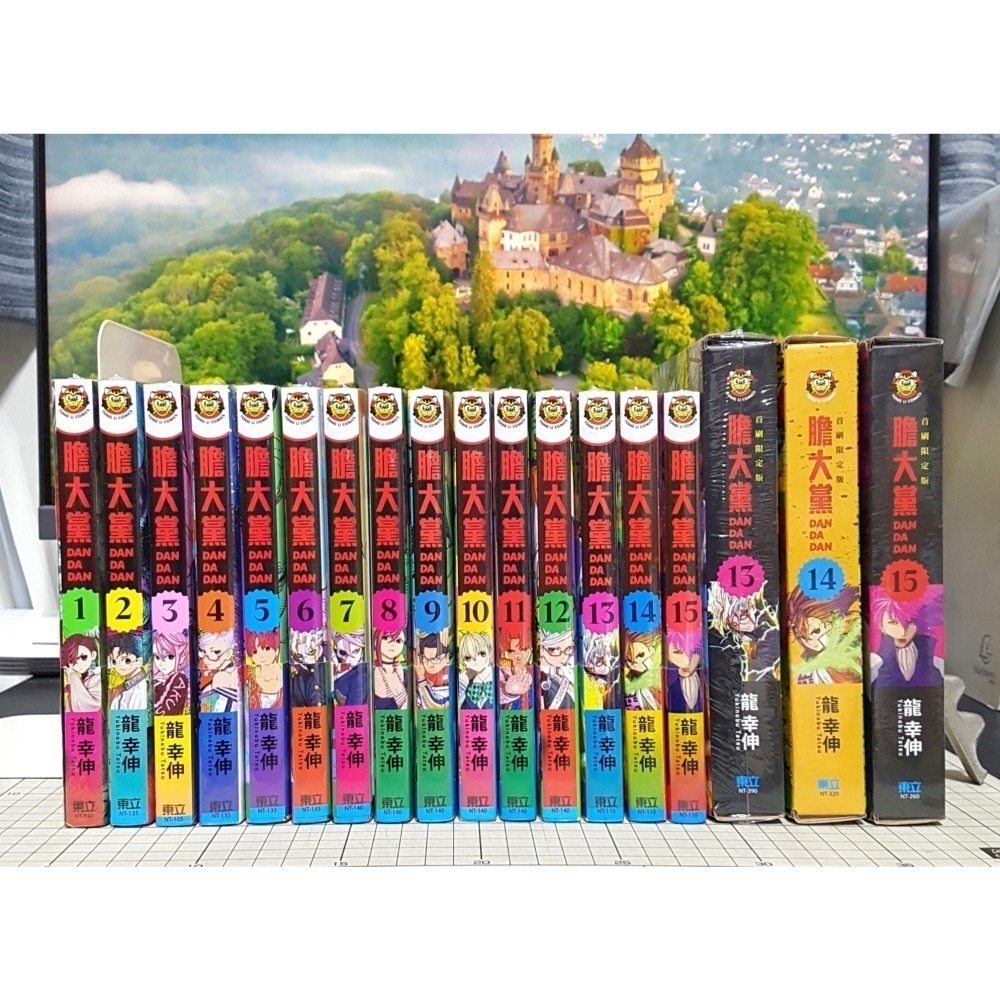 [長夜餘火]免運 現貨24小時出 膽大黨 1~20 首刷限定版 龍幸伸 東立 書腰 書盒 明信片 壓克力立牌 全新-細節圖2