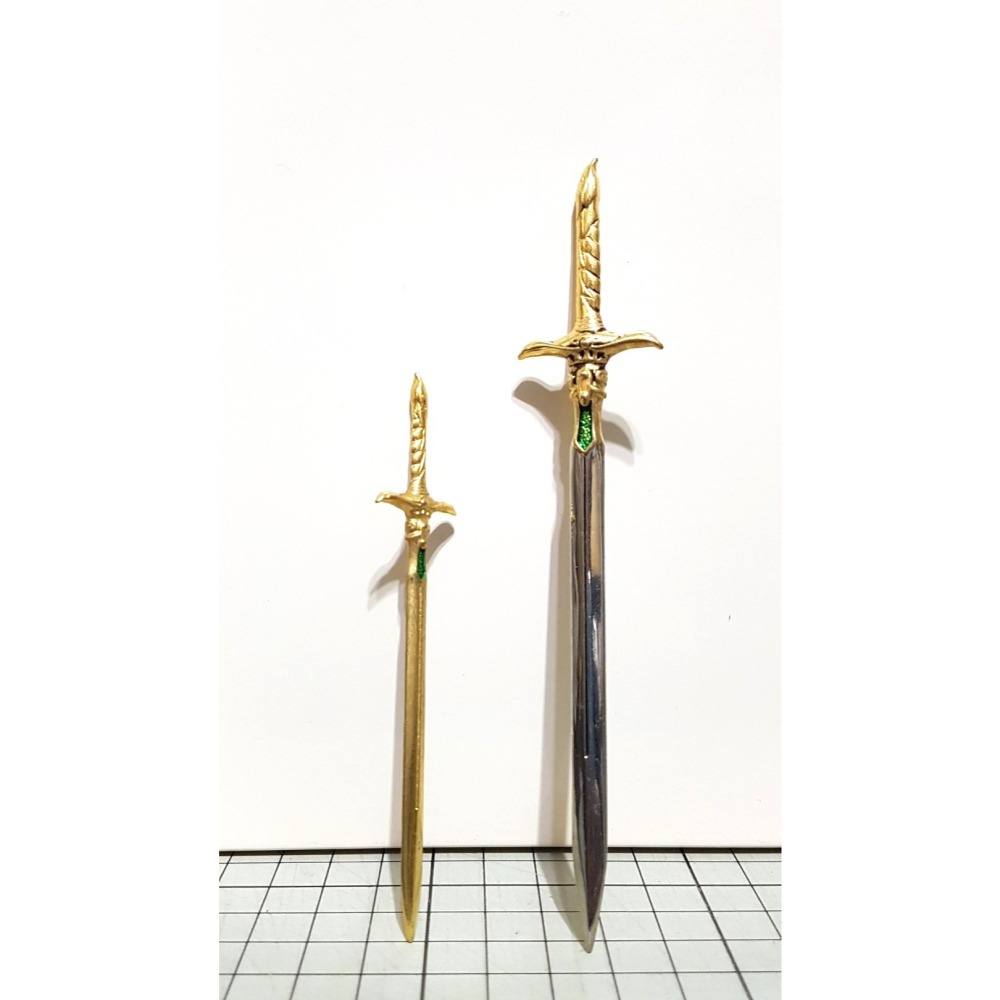 [長夜餘火]免運 現貨24小時出貨 神兵玄奇 銀鷹劍 南宮鐵心 港漫特別版武器 玉皇朝 黃玉郎-細節圖7